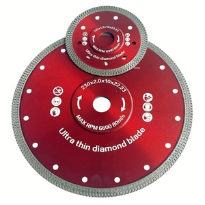 Lames de scie circulaires diamantées à pressage à chaud Fast Cut 115 125 180 230 mm pour matériaux de construction, béton, granit, maçonnerie - Product Image 6