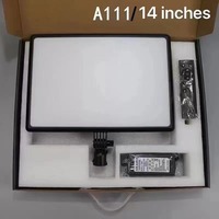 A111 Écran LCD 14 pouces, éclairage de studio pour photographie avec support et support pour téléphone pour YouTube Premium