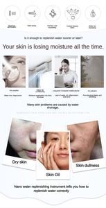 2026 New Arrivals Portable Pocket Mini Usb Nano Ionic Cordless Hand Held <b>Steamer</b> Skin Care Facial Mist Sprayer - Product Image 5