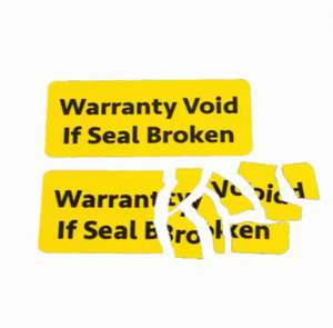 Cá nhân in ấn Vinyl phá hủy graffiti sơn sử dụng làm xáo trộn bằng chứng an toàn dễ vỡ vỏ trứng Sticker Sheets nhãn - Product Image 1