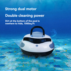 Robot Limpiafondos Automático Inteligente Inalámbrico para Piscinas, Montado en la Pared, con Control Inteligente, en Oferta - Product Image 3