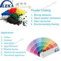 Pintura en aerosol electrostática con revestimiento en polvo resistente al frío y solvente ecológico LEKA para pintura de automóviles