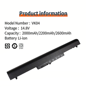แบ<span class=keywords><strong>ต</strong></span>เตอรี่แล็ปท็อป VK04 <span class=keywords><strong>ราคา</strong></span>พิเศษจากโรงงาน สำหรับ <span class=keywords><strong>HP</strong></span> HSTNN-YB4D <span class=keywords><strong>Pavilion</strong></span> 14 <span class=keywords><strong>15</strong></span> <span class=keywords><strong>Pavilion</strong></span> Sleekbook <span class=keywords><strong>15</strong></span> แบ<span class=keywords><strong>ต</strong></span>เตอรี่โน้ตบุ๊ก - Product Image 2