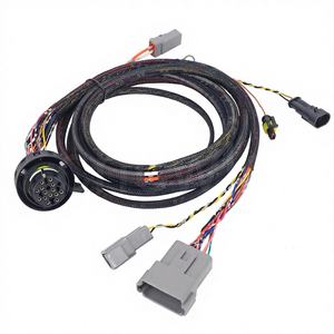 Fabricant professionnel d'assemblage de câbles connecteur 16 broches personnalisé faisceau de câbles de moissonneuse de machines agricoles 420973716 - Product Image 1