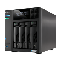ASUSTOR 4 Bay Home Mini NAS Intel N5105 Quad Core 2 Lan 2.5GbE USB3.2 SATA HDD M.2 NVME SSD penyimpanan Server