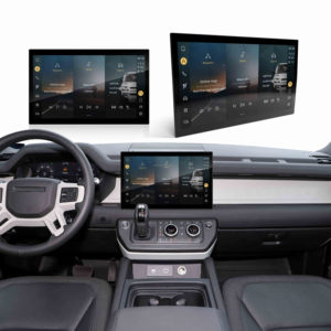 Autoradio GPS avec écran incurvé Android 13 de 13,3 pouces pour Land Rover Defender L663 2020-2024, système PIVI - Product Image 1