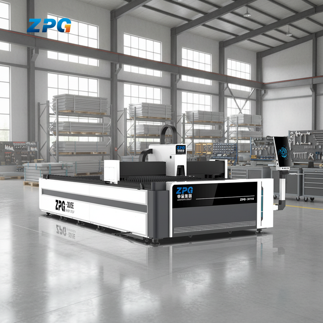 High-Speed Industrial Fiber Laser Cutter for Metal Fabrication, Automotive, Construction with Ultra-Precision Cutting