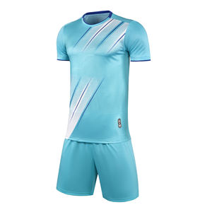 2025 कस्टम पुरुषों के फुटबॉल जर्सी और किट त्वरित शुष्क सादे फुटबॉल वर्दी पुरुषों के लिए - Product Image 5