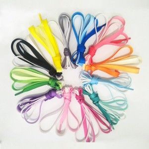 1 çift degrade ayakabı gökkuşağı danteller renkli düz ayakkabı bağı Sneaker rahat kanvas ayakkabı dantel ayakkabı dizeleri - Product Image 6