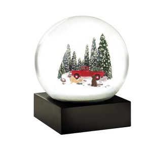 Globo de água de bola de neve para música, decoração interna personalizada de resina - Product Image 1