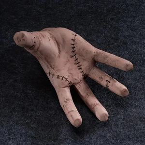 Offre Spéciale transfrontalier Halloween Accessoire Décoration Latex Doux Mercredi <span class=keywords><strong>Addams</strong></span> Chose Main - Product Image 3