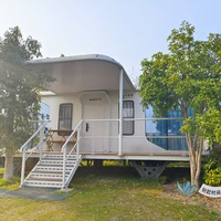 Maison conteneur extensible et respirante de 20 pieds ou 40 pieds, villa modulaire préfabriquée de 2 à 4 chambres, mini-maison mobile en acier pour habitation
