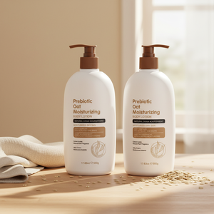 Beurre corporel hydratant léger non gras à base de <span class=keywords><strong>lait</strong></span> de chèvre et d'avoine probiotique, enrichi en beurre de karité et en cacao, <span class=keywords><strong>pour</strong></span> peaux sèches, femmes - Product Image 6
