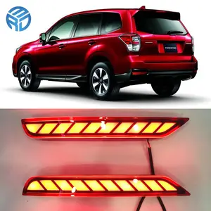 MRD untuk Subaru Forester 2008-2016 Led, lampu led pelat panduan lampu reflektor belakang bar Led lampu stop