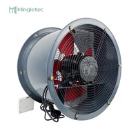 Ventilateur-extracteur de ventilation industrielle, 11 v, 16 pouces, moteur coaxial bidirectionnel sans balais, ventilateur d'extraction