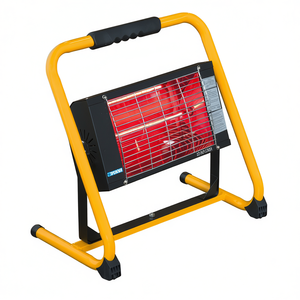 Chauffage infrarouge électrique Fervi avec support 1500W, chauffage portable pour atelier - Product Image 2