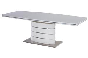 Moderne Roestvrijstalen Uitschuifbare Eettafel Voor Thuis Of Appartement Met Houten Paneel Eetkamer Meubels - Product Image 2