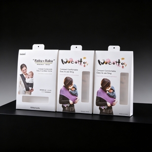 Recycled PVC Square Foldable Plastic Box for Baby Care Toothbrush Transparent PET PP Printed Packaging Box For Maternity Pants - Product Image 5