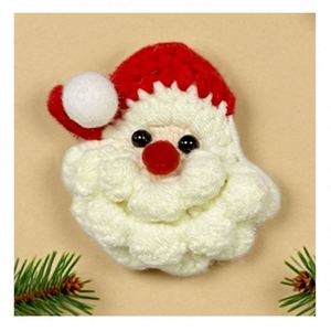 Peluche amigurumi personnalisable de haute qualité pour bébé, lapin, tigre, ours, jouet en crochet, certifié EN-71, 0-12 ans, Père Noël - Product Image 1