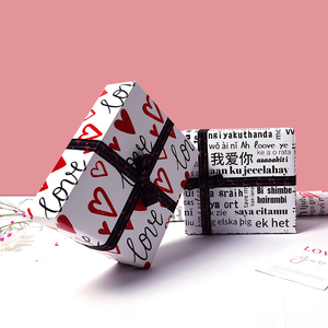 Wholesale 80g Valentine's Day Art <b>Paper</b> Tissue 43*300cm Gift Luxury Custom Packaging Wrapping <b>Paper</b> Roll - Product Image 4