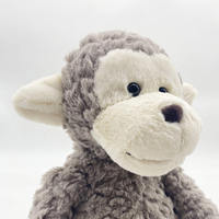 25cm Doux Mignon Zoo Animal Singe Bébé Poupée Trucs Animaux Kawaii Singe En Peluche Jouet