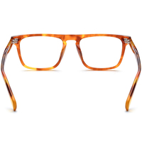 Monture de lunettes transparente en acétate Borregls, haute qualité, carrée, avec clip magnétique, verres polarisés, vision nocturne, lentilles 3D 19348