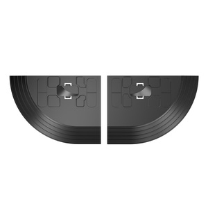 Alfombrilla de rampa de paso de umbral Universal, placa de desgaste de alféizar de puerta, tira de pendiente auxiliar para barrer aspiradora robótica - Product Image 3