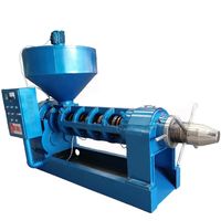 Presse à huile automatique Guangxin YZYX168P 20TPD à froid et à chaud pour soja/sésame/noix/olive en acier au carbone haute rigidité