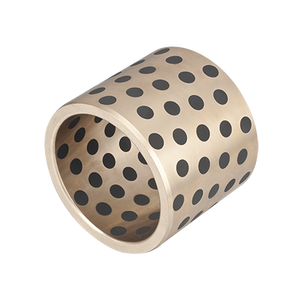 การผลิตแบทช์บรอนซ์กราไฟท์ Oilless แบริ่งบูชสำหรับโรงงานจีน - Product Image 6