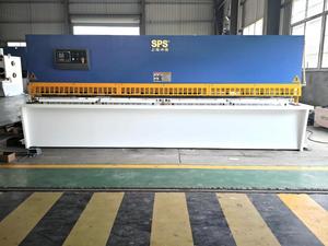 Machine <span class=keywords><strong>de</strong></span> cisaillement à pendule hydraulique CNC SPS Brand QC12K, configurable, état neuf, machine à haute efficacité - Product Image 2