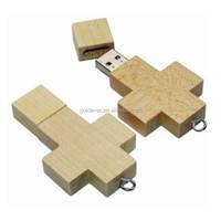 Grosir termurah kayu USB Key Flash Drive memori hadiah kayu USB dengan kotak