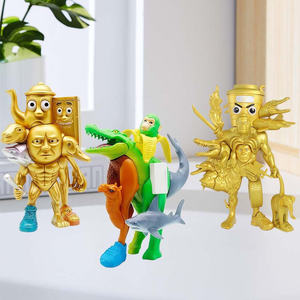 HY AI Toy Figure Crafts Tung Sahur Figuritas Tralero Tralala Figuras DE ACCIÓN Modelos de <span class=keywords><strong>tiburones</strong></span> Adornos coleccionables Regalos - Product Image 2