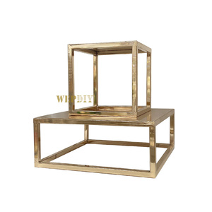 Châu Âu-Phong Cách Đám Cưới Sân Khấu Đạo Cụ Khay Bánh Rèn Sắt Cao Chân Bánh Đứng Đặt Cho Món Tráng Miệng Bảng - Product Image 6