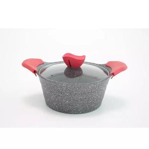Casseroles antiadhésives en aluminium moulé sous pression pour fours à Induction, <span class=keywords><strong>20</strong></span> / 24 / 28 <span class=keywords><strong>CM</strong></span>, Style coréen - Product Image 5