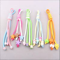 Lanière personnalisée en polyester faite à la main avec perles TOLKA - Accessoires tendance pour coques de téléphone et sacs