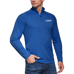 Men's 1/4 <strong>Zip</strong> <strong>up</strong> T Shirts Pullover Long Sleeve Sun Protection Shirts UPF 50+ Fishing Golf Running <strong>Polos</strong> Shirts - Product Image 2