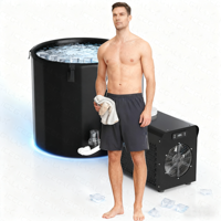 Icegalax Refroidisseur d'eau pour bain de glace 1/3HP Machine à eau Wifi avec filtre Refroidisseur pour bain de glace