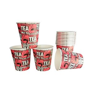 Gobelet à café en papier jetable écologique avec couvercles en plastique pour boissons chaudes – Vente chaude directe usine - Product Image 5
