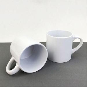 Tasses en céramique blanches vierges de qualité supérieure 6 oz pour sublimation, personnalisables en gros - Product Image 2