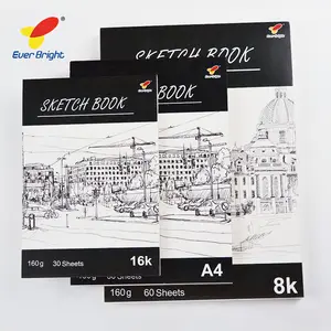 Preço de fábrica, livro estacionário e de escritório, bloco de papel aquarela 280g/350g, tamanho A4