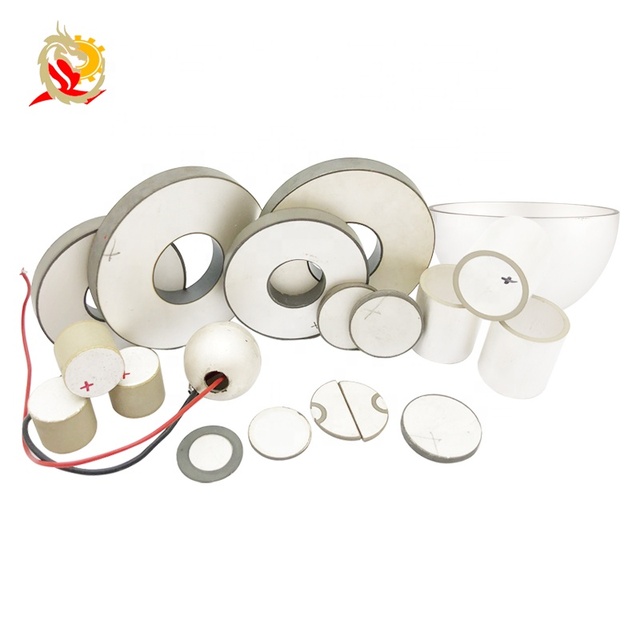 PZT 4 Material Piezoelectric Sensor Ultrasonic Ceramic Ring Hemisphere Element Piezo Ceramic Material Disc
