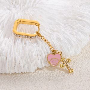 จี้ห้อยคอผู้หญิงสแตนเลสชุบทอง 18k คุณภาพสูง อุปกรณ์ตกแต่งเครื่องประดับ DIY ตัวเชื่อมต่อบิกินี่ หัวเข็มขัดเก๋ไก๋ทันสมัย - Product Image 4