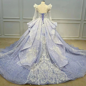 Robe de soirée de bal de luxe à col haut, nouvelle collection, Jancember WN049 - Product Image 3