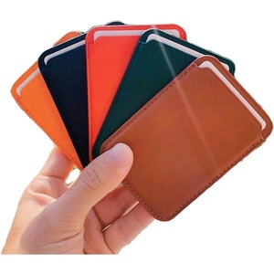 New Arrival PU chủ thẻ từ PU Ví từ cho <span class=keywords><strong>iPhone</strong></span> <span class=keywords><strong>Wallet</strong></span> trường hợp nhà máy tùy chỉnh logo in thẻ tín dụng ID chủ - Product Image 6