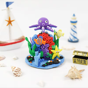 Kit de Arcilla Seca al Aire Artesanía para Niños, Juguete de Energía Solar, Crea <span class=keywords><strong>Tu</strong></span> Propio <span class=keywords><strong>Mundo</strong></span> Oceánico - Product Image 4