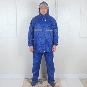 Chubasqueros <span class=keywords><strong>de</strong></span> fábrica Oxford PVC Rain Sui para adultos PVC Precio barato Chubasquero impermeable para hombres - Product Image 5