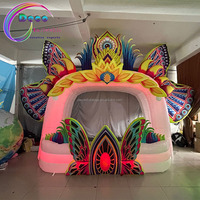 Kiosque gonflable pour dj, papillon, décoration de scène, à vendre