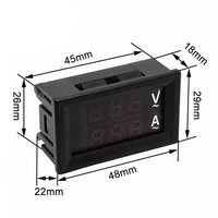 AC 50-500V LED Digital voltímetro amperímetro 10A 50A 100A 220V voltaje medidor de corriente probador Detector transformador de corriente