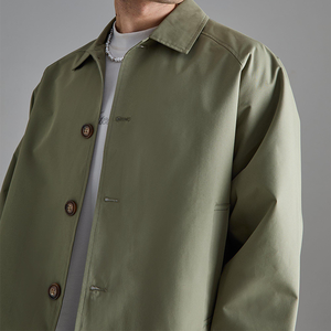 Мужской непромокаемый плащ с длинным рукавом - Product Image 5