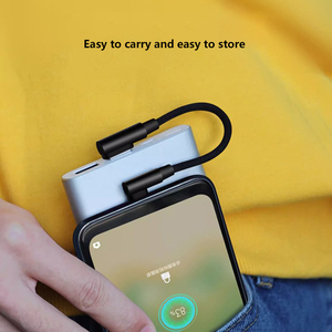 Câble USB vers Type C en forme de L à 90 degrés, <span class=keywords><strong>court</strong></span>, 30 cm, 3A, charge rapide, mini USB C portable pour téléphone portable, tablette - Product Image 4